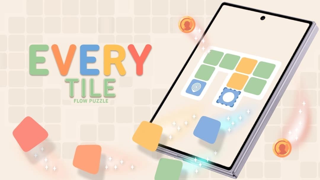 Every Tile: Flow Puzzle - Start with a small set of rules