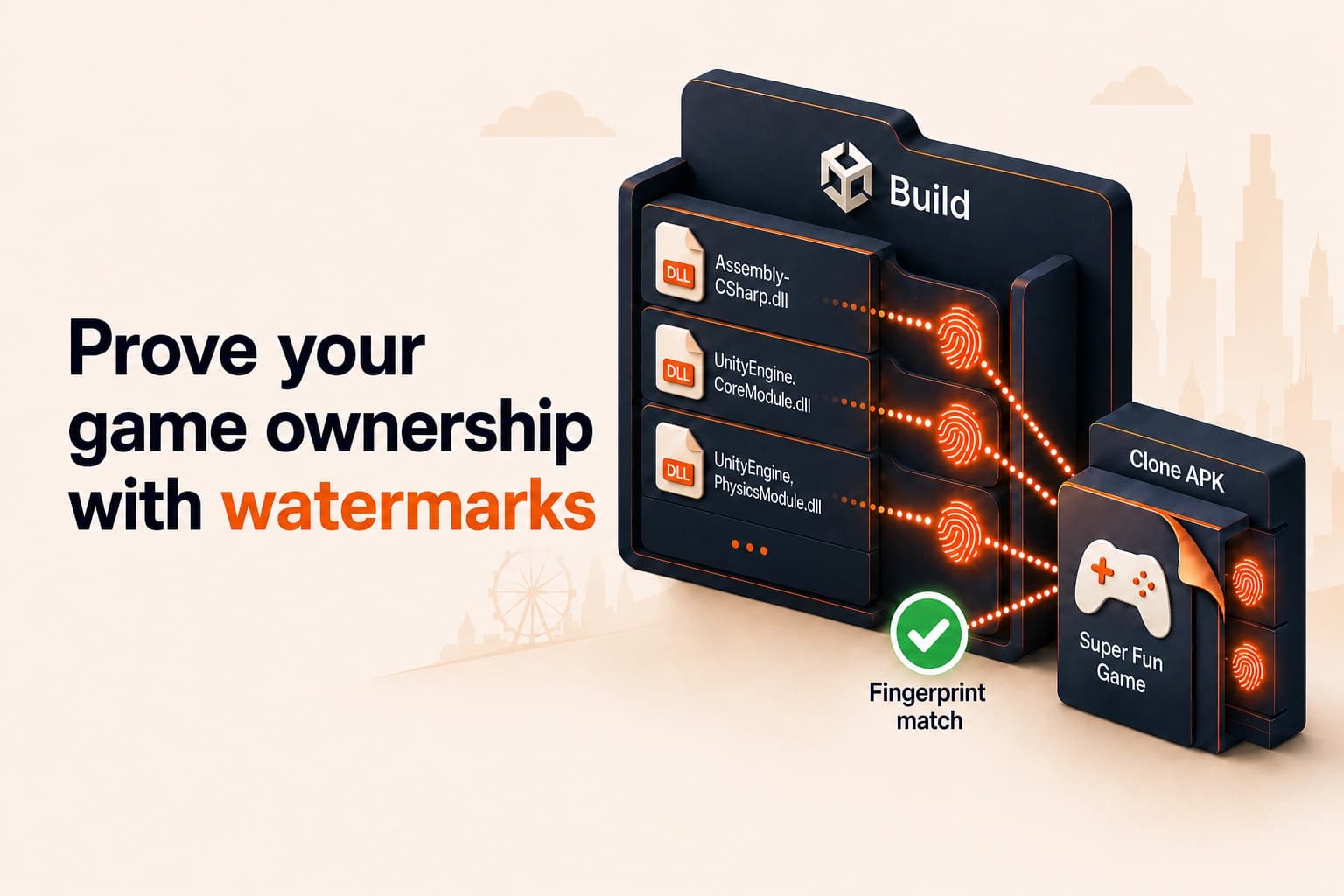 Prove your game ownership with watermarks