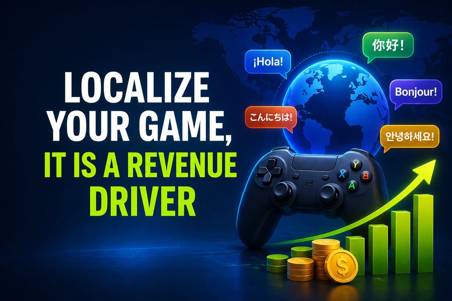 Why game localization boosts revenue and player growth